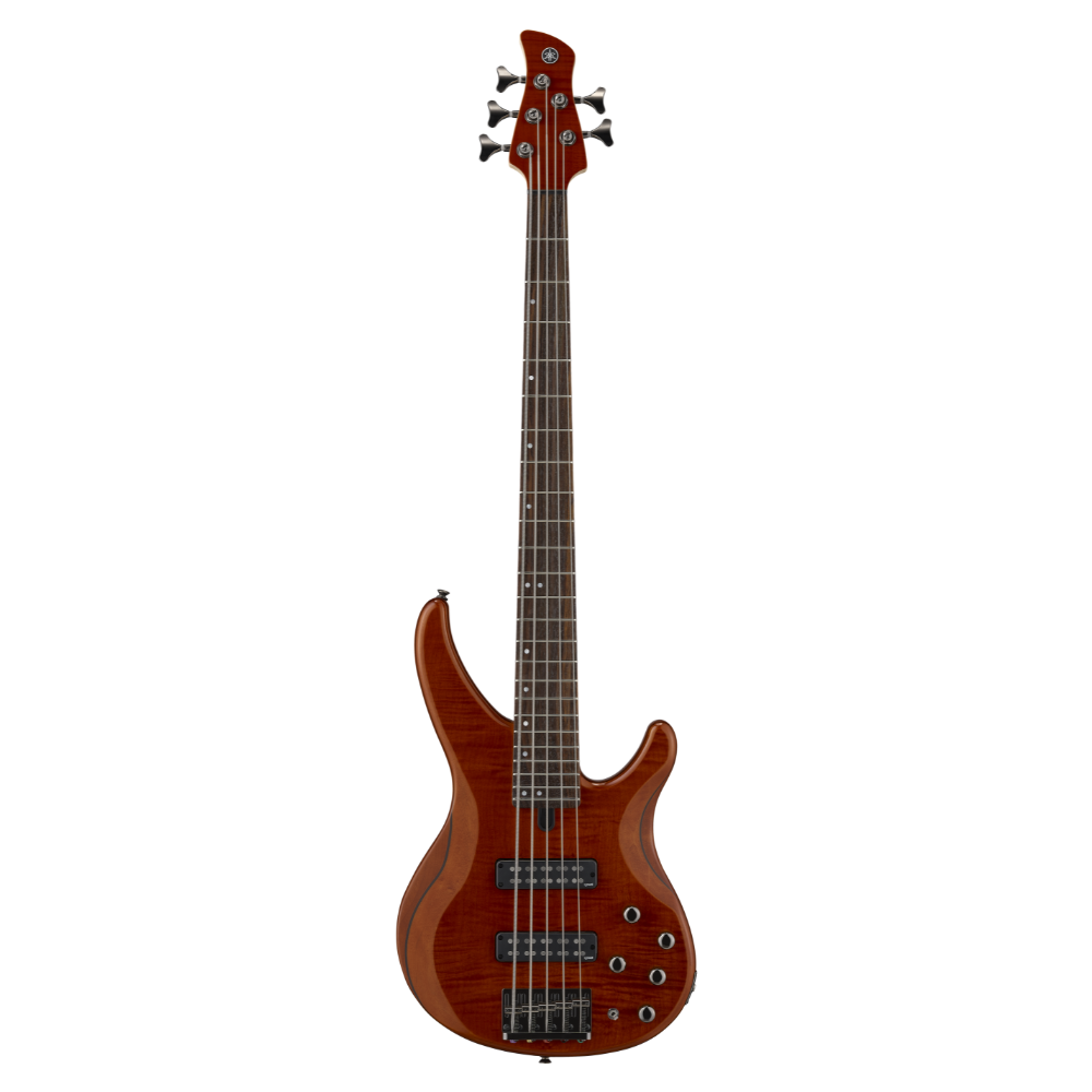 Yamaha TRBX 5-String Bass (Caramel Brown) TRBX605FM CB