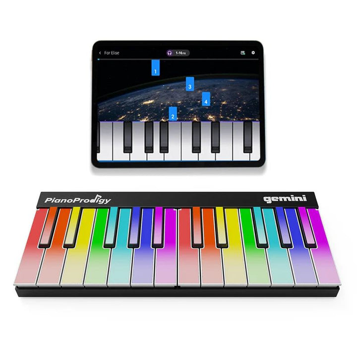Gemini GPP-101 Expandable 24 Key Wireless MIDI Learning Keyboard