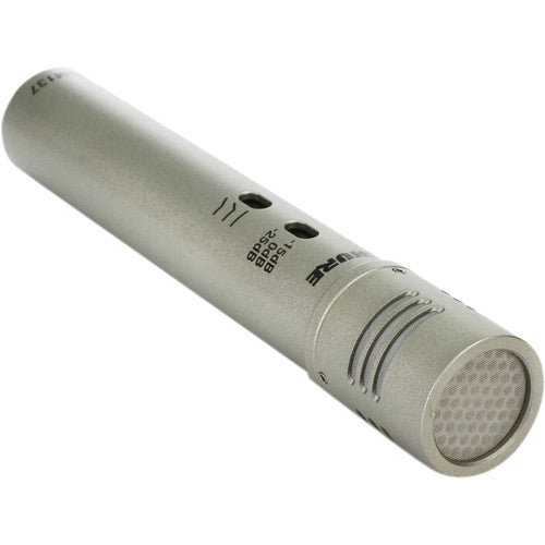 Shure KSM137 Cardioid Instrument Microphone for Studio Recording Single