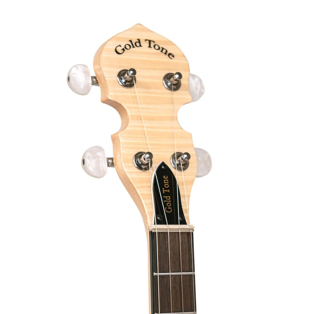 Gold Tone Lefty Cripple Creek Mini Banjo with Gig Bag