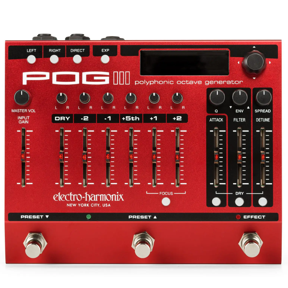 Electro-Harmonix POG3 Polyphonic Octave Generator Pedal