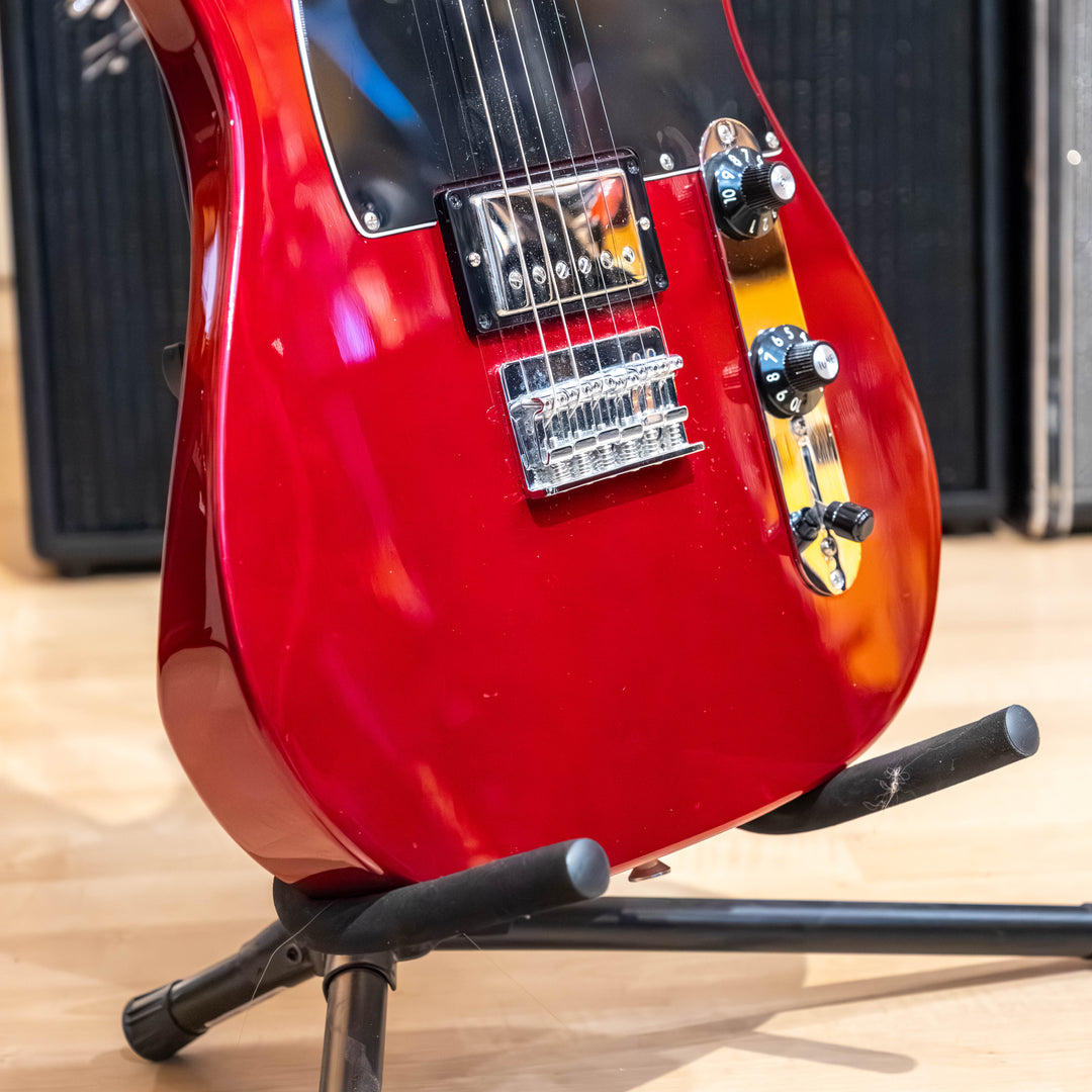 Fender - Blacktop Telecaster (HH C.A. Red / Maple Neck)  w/HD Case - 2011 - USED Electric Guitar