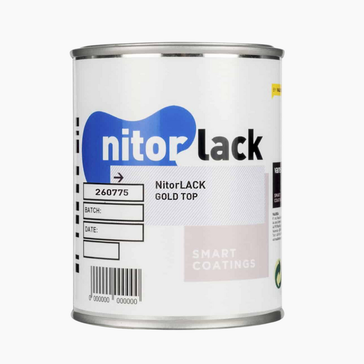 Allparts LT-9653-000 - Nitorlack Gold Top Finish Nitrocellulose 500ml Can