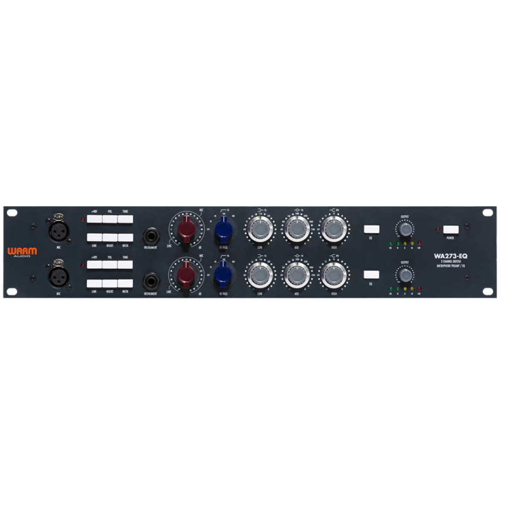 Warm Audio WA273-EQ Two Channel 1073-Style Solid State Mic Preamp w/EQ