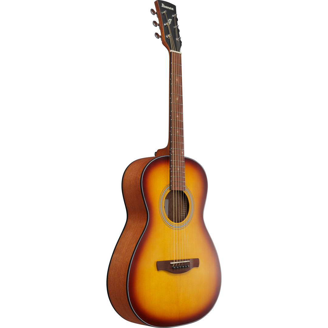 Ibanez PN50ORH Acoustic Guitar - Open Pore Brown Sunburst Top, Natural Mahogany Back and Sides