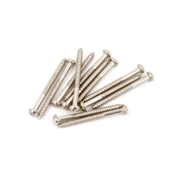 Fender Pure Vintage Bass Pickup Mounting Screws - Nickel