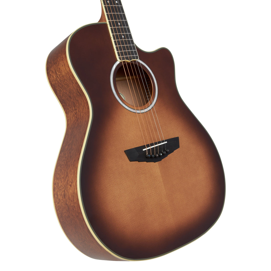 D'Angelico DAEG200ATBGP2 Gramercy Grand Auditorium CE Includes Hard Case - Autumn Burst