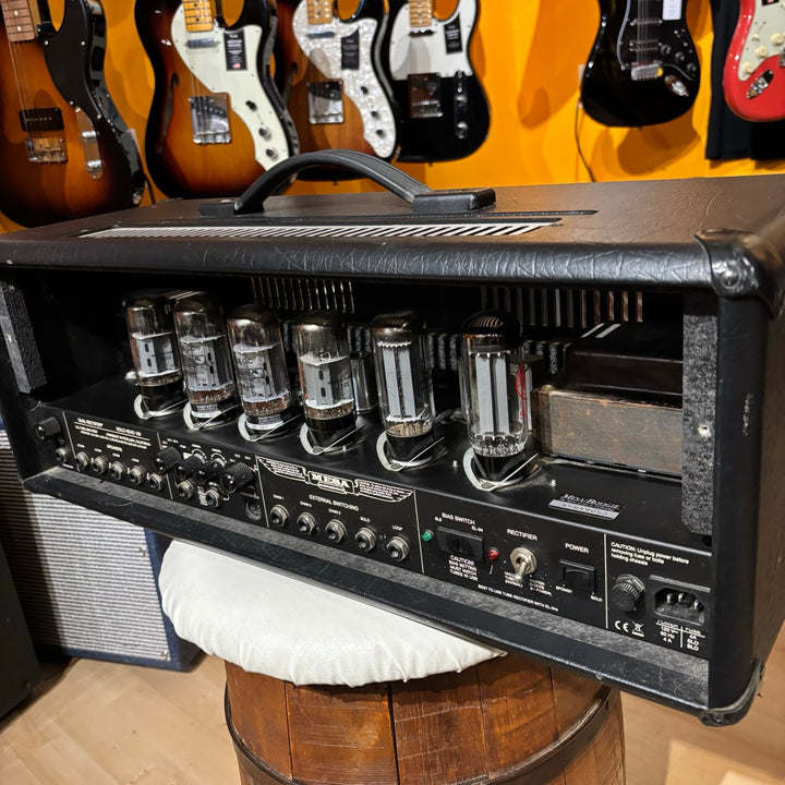 Mesa Boogie - Dual Rectifier SOLO-  100 Watt - 3 Channel Tube Head (Diamond Plate) - USED