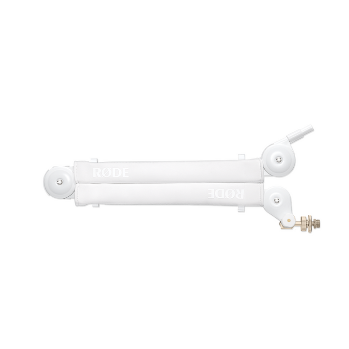 Rode Premium Studio Boom Arm w/ Clamp Mount & Pass through Mount - White