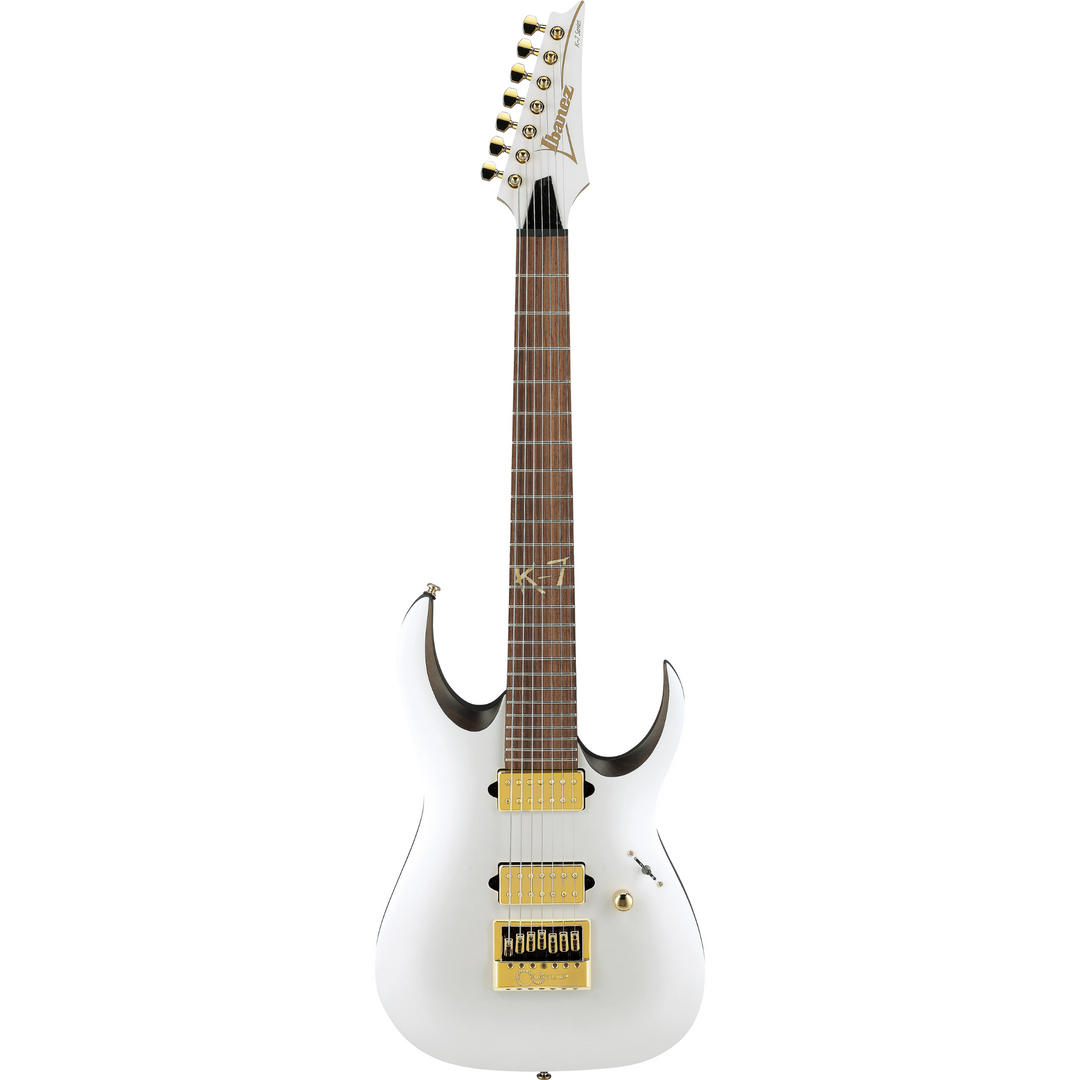 Ibanez K7YANG Head Signature 7-string Electric Guitar - Matte White