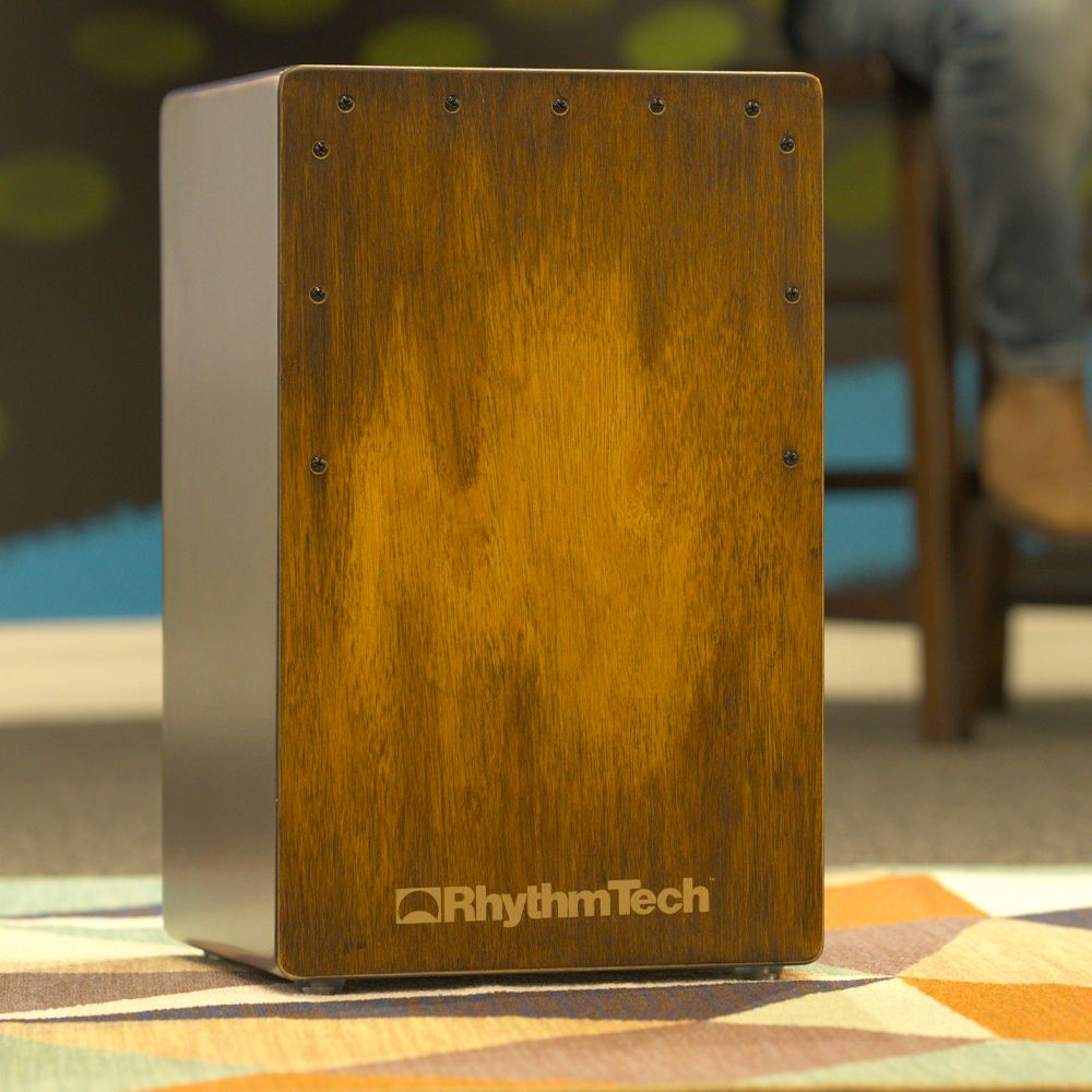 Rhythm Tech RTSCRRB Street Cajon, Rich Rustic Burst