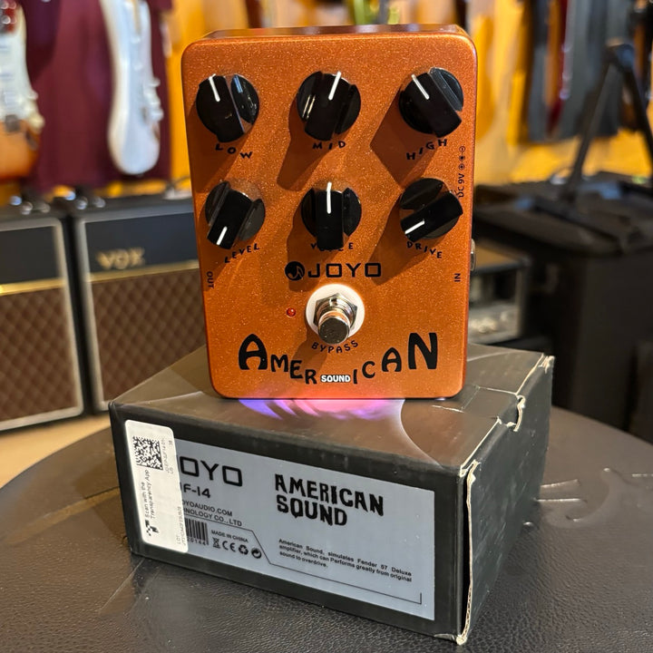 Joyo - JF-14 American Sound Amp Simulator  & Preamp Pedal w/Box & User Guide - USED