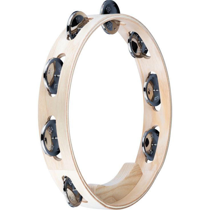 Meinl Percussion 10" Artisan Edition Tambourine Single row Nickel plated steel 44mm jingles
