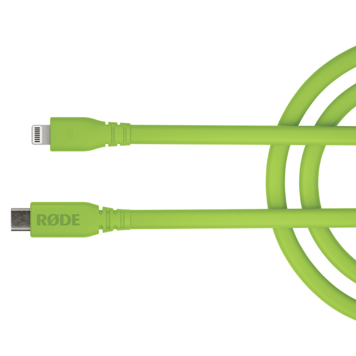 Rode Microphones SC19-G High-quality, 1.5m-long USB-C to Lightning cable - Green