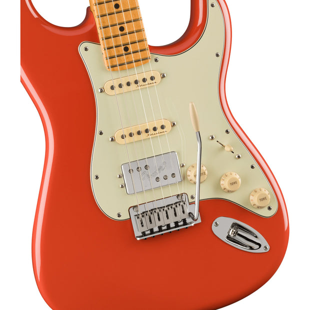 Fender Player Plus Stratocaster HSS 6-String Electric Guitar, Maple Fingerboard (Fiesta Red)