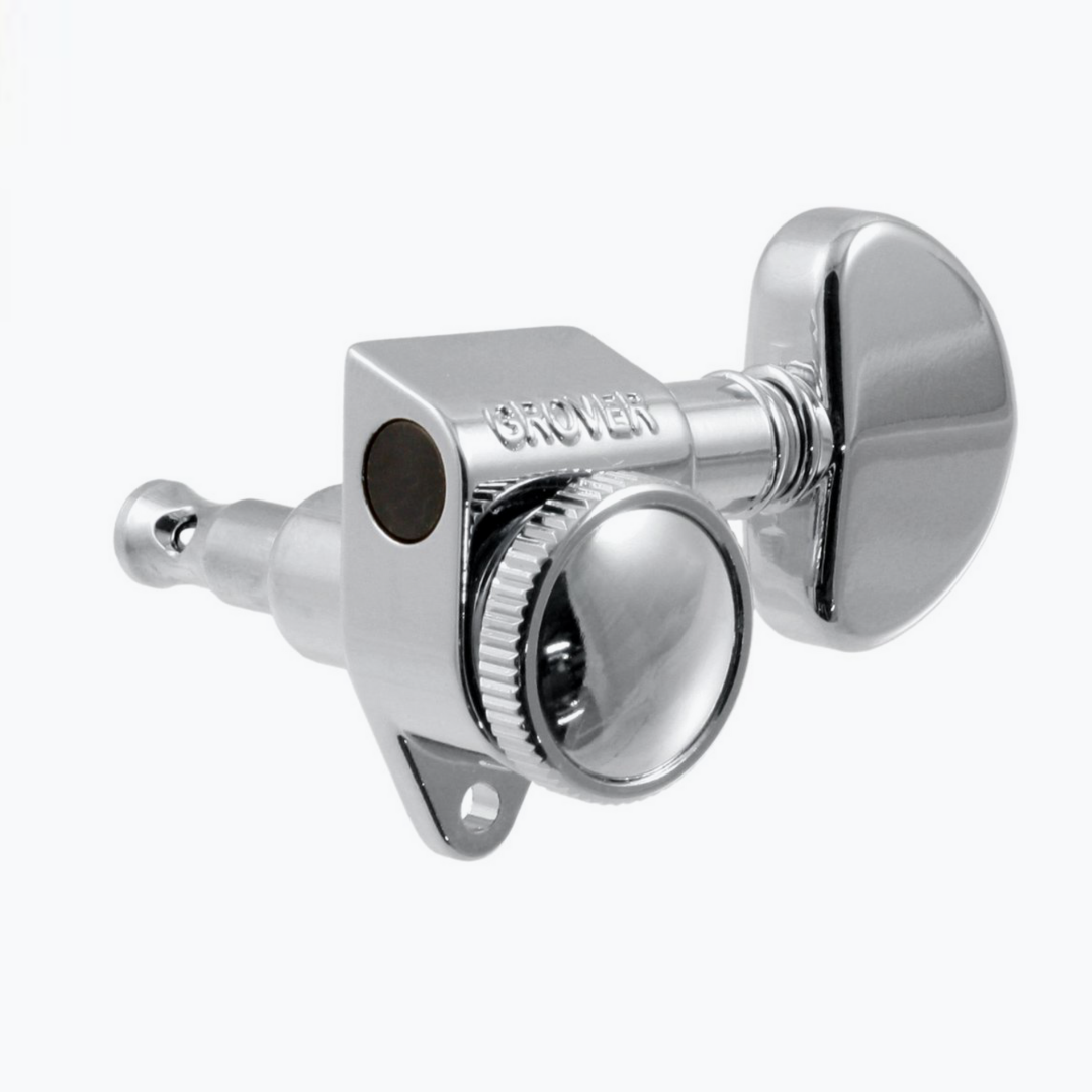 Allparts TK-7935 Grover® 502 Series 3x3 Locking Tuners Chrome 502C
