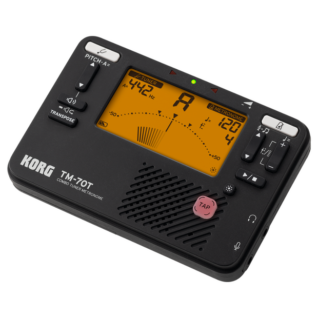 Korg TM70TBK Tuner Metronome - Black