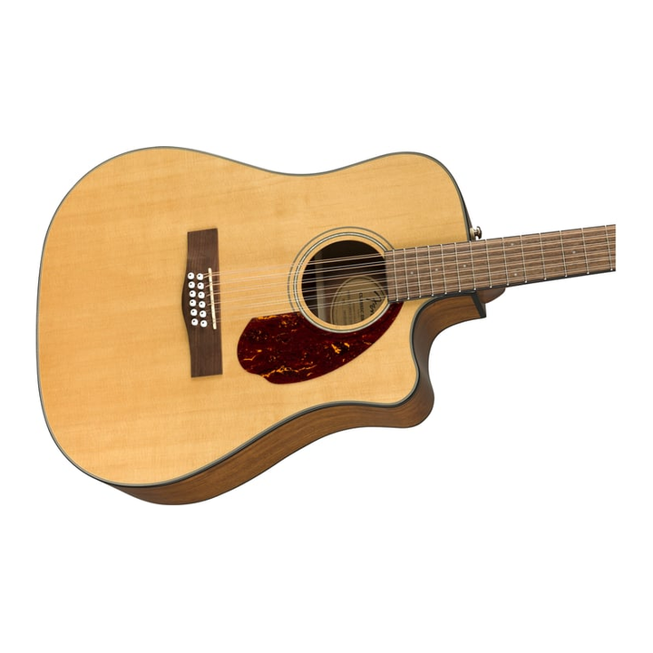 Fender CD-140SCE 12-String Acoustic Guitar Walnut Fingerboard w/ Case - Natural