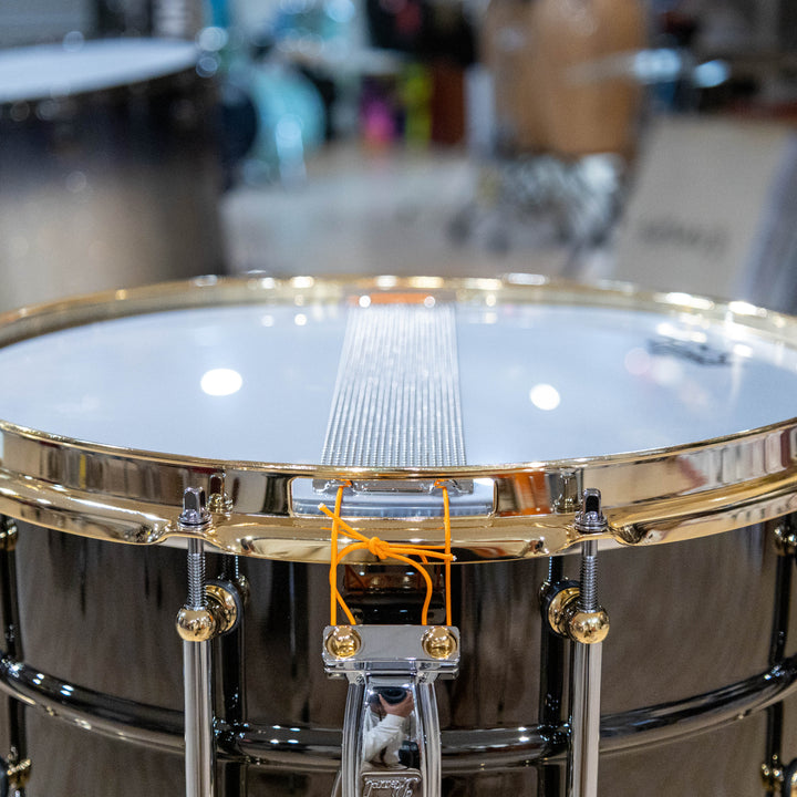 Pearl STHNSF1465 Pearl Limited Edition Black Nickel over Brass Sensitone Snare Drum