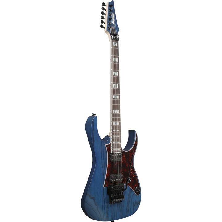 Ibanez RG653DXTDF RG Prestige Electric Guitar (Transparent Deep Blue Flat)