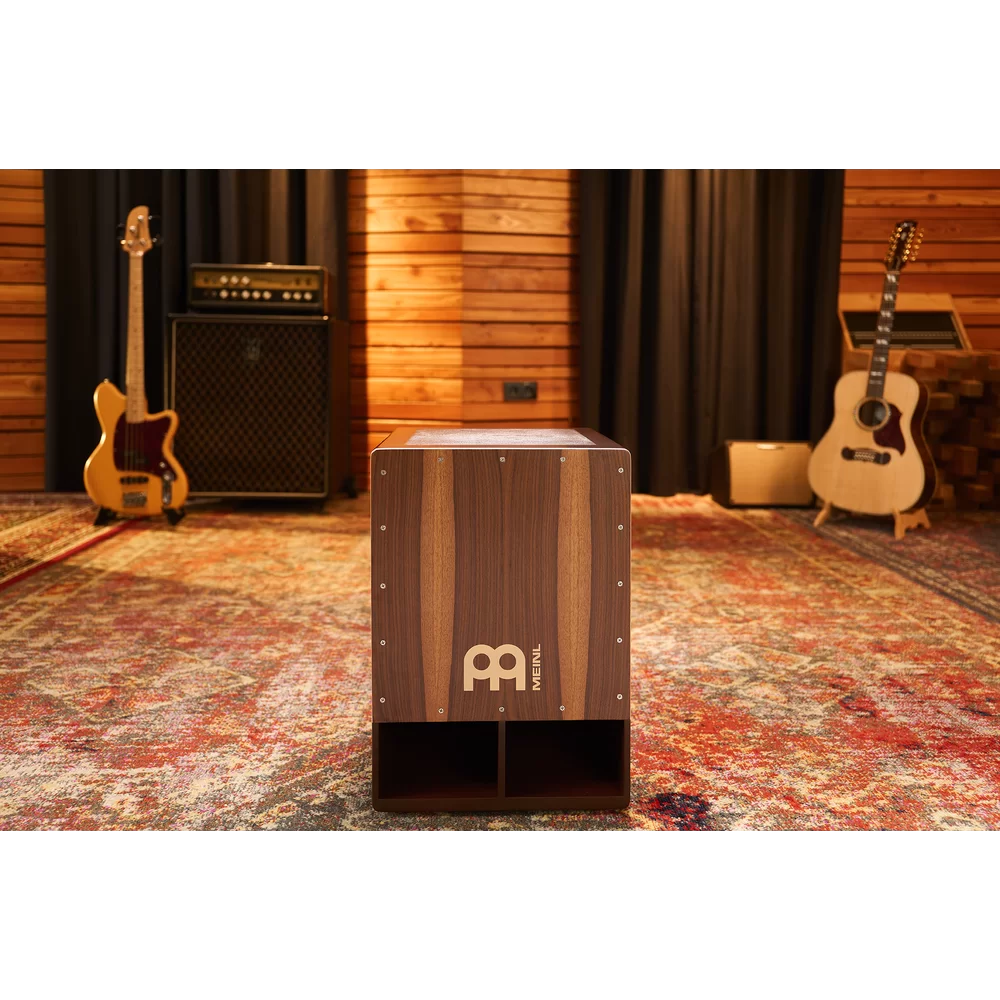 Meinl SUBCAJ5WN- Meinl Subwoofer Jumbo Bass Cajon - Walnut Frontplate