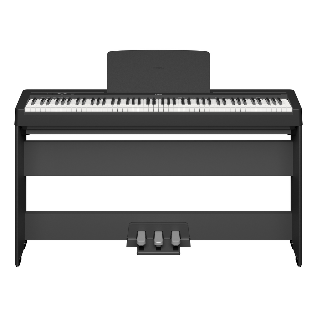 Yamaha P-145BT Digital Piano in Black with Bluetooth