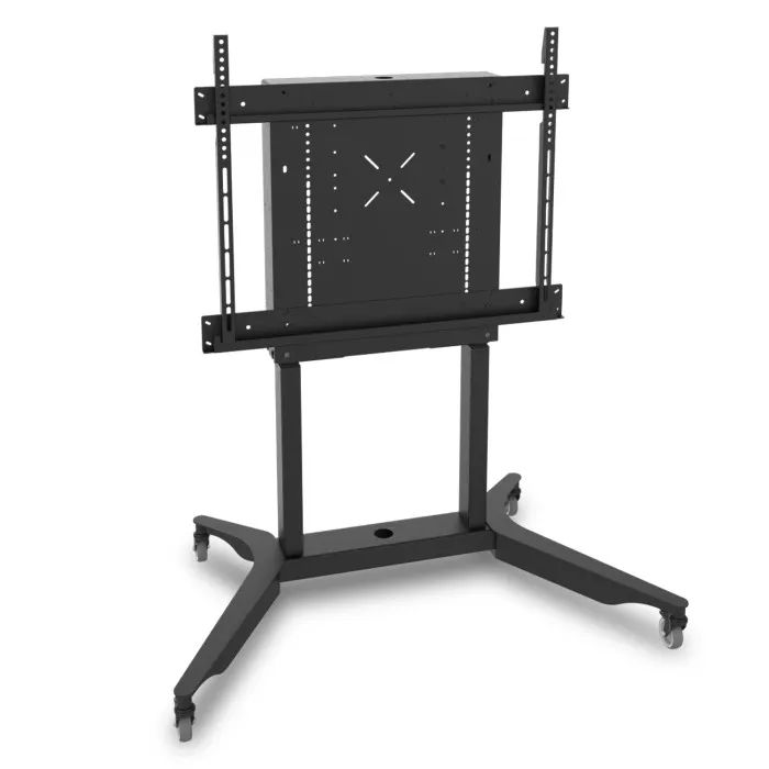 ViewSonic VB-EBM-002  e·Box® II Mobile Stand, Motorized 25.6" Height, VESA up to 800x600mm, 309 lbs capacity, Black