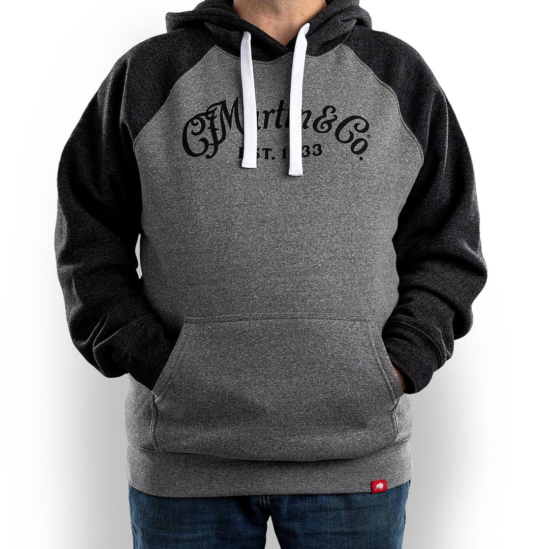 Martin 18CM0199XL Gray/Black CFM Logo – Adult Sweatshirt, Size XL