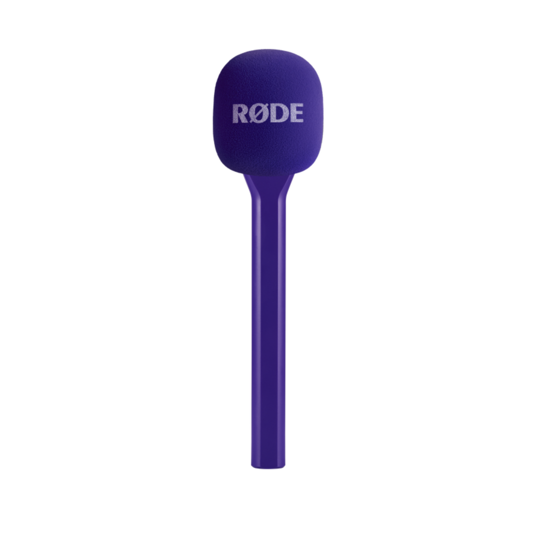 Rode Microphones Interview GO Handheld Adaptor For Wireless GO - Purple