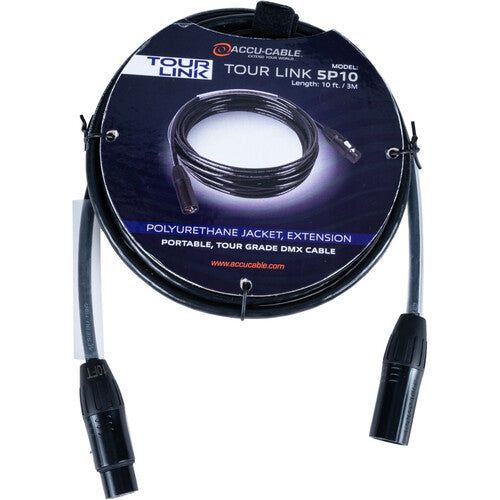 ADJ TOUR-LINK-5P10 5-Pin Tour Link DMX Cable - 10ft