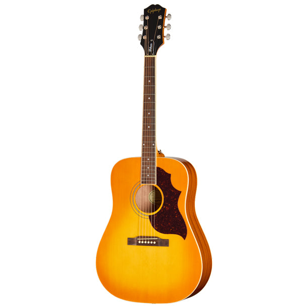 Hummingbird Tribute acoustic in Heritage Sunburst finish. Affordable entry into the Hummingbird family with classic styling.
