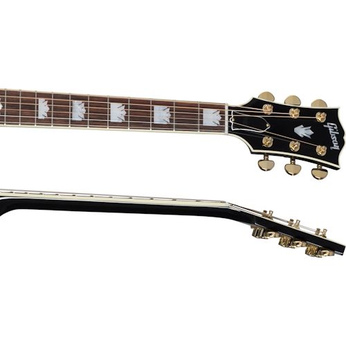 Gibson SJ-200 Standard Acoustic/Electric Guitar - Ebony