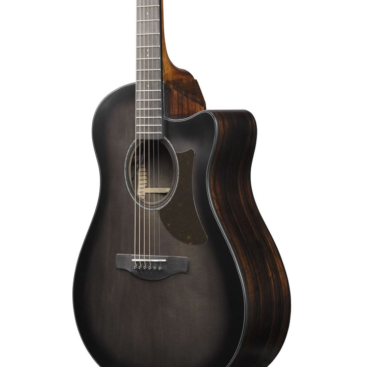 Ibanez Advanced Auditorium Acoustic-Electric (Transparent Charcoal Burst) AAM70CETBN