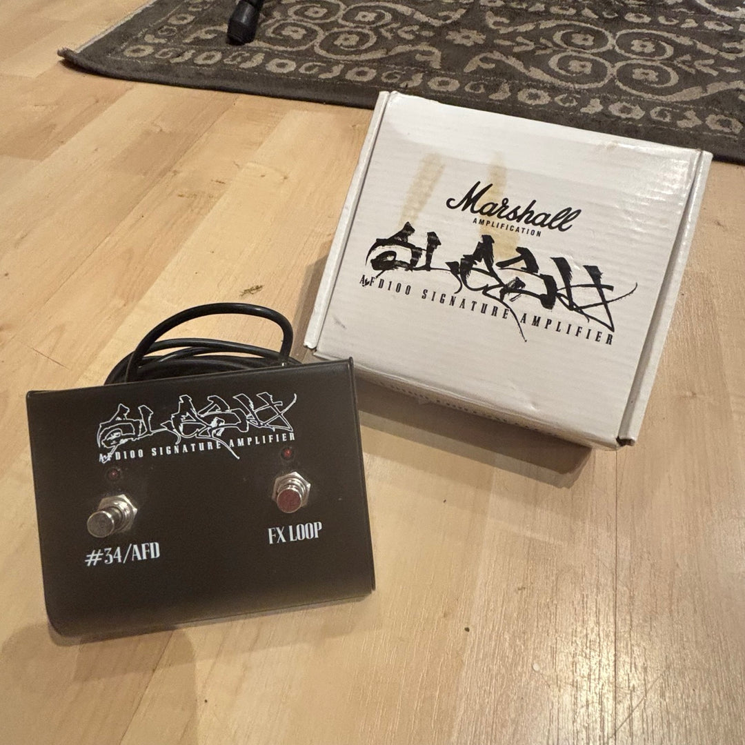 Marshall - LTD Edition "AFD-100 Slash Signature" Head w/ Switch (2011) - USED