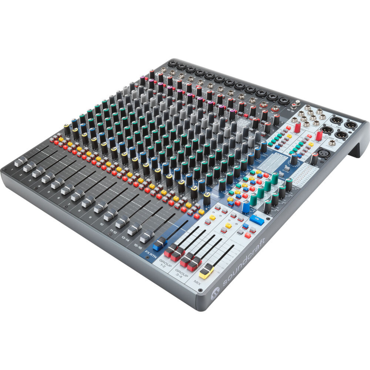 Soundcraft Signature Plus 16 16-Channel Analog Mixer with Lexicon Effects