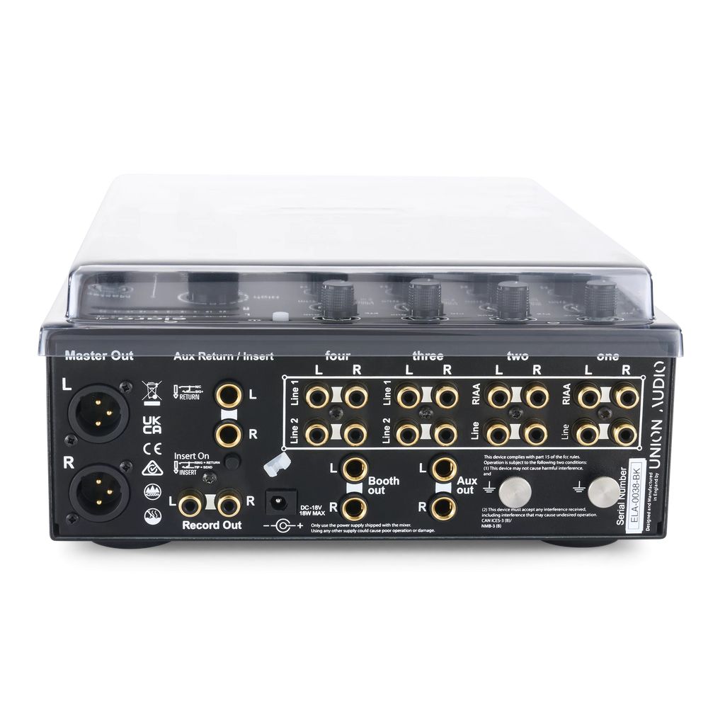 Decksaver DS-PC-ELARA4 Union Audio ELARA.4 Cover