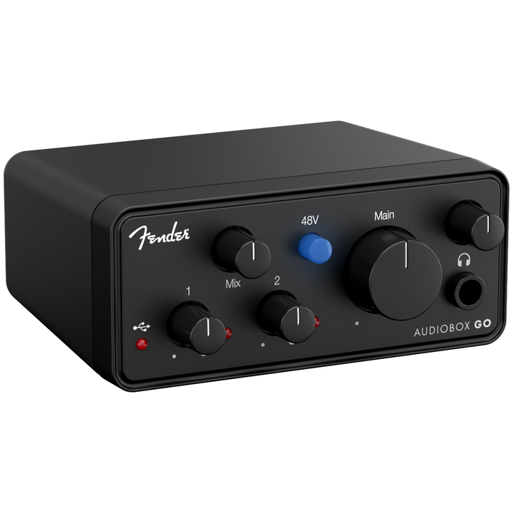 Fender AudioBox Go 2 x 2, 24-bit / 96 kHz USB-C Audio Interface