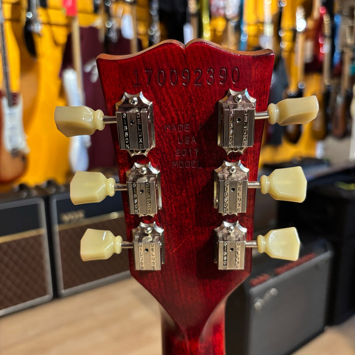 Gibson - SGT Worn Satin Cherry w/ Suhr Doug Aldrich Hot HB Pickup Set & Gibson Gig Bag (2017) - USED