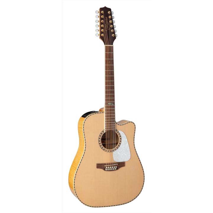 Takamine GD74CE-12U-NAT Unison 12-String Acoustic-Electric Guitar (Natural)