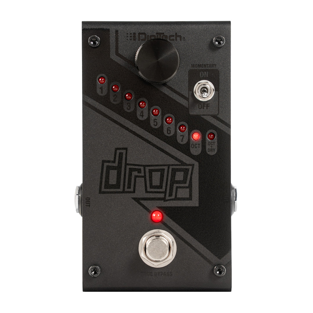 Digitech The Drop Polyphonic Drop Tune Effects Pedal - Limited Edition Black