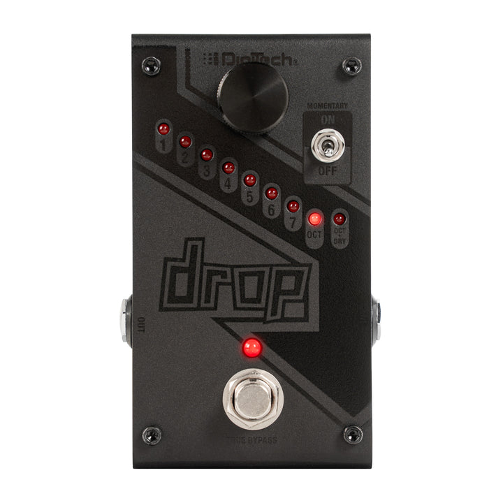 Digitech The Drop Polyphonic Drop Tune Effects Pedal - Limited Edition Black