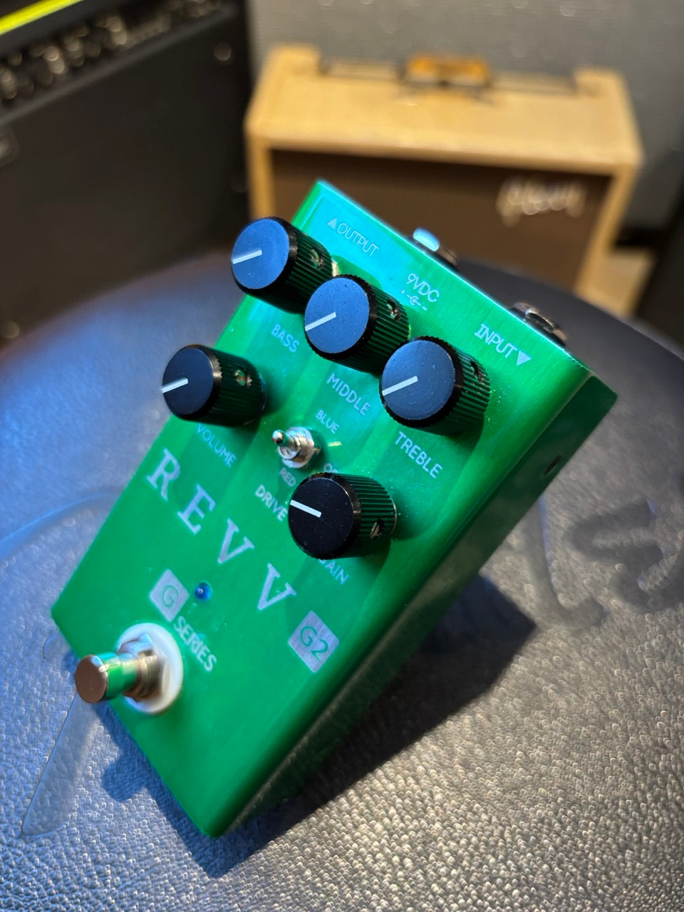 Revv Amplification - G2 Overdrive - Crunch Pedal (V1 Green) - USED