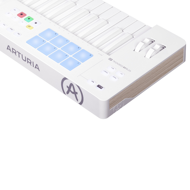 Arturia KEYLABESSENTIAL49MK3AW LTD Feature Packed Easy to Use 49 key controller - Alpine White
