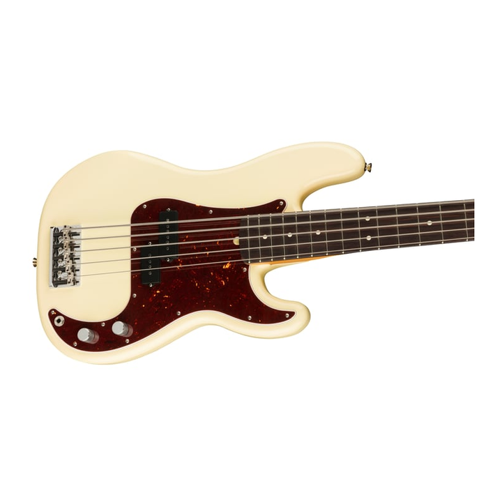 Fender American Professional II Precision Bass V Rosewood Fingerboard Electric Bass Guitar - Olympic White