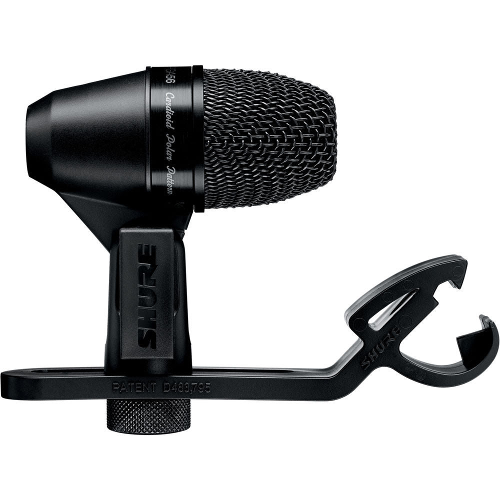 Shure PGA56 Cardioid Dynamic Snare or Tom Drum Microphone 1/4 Inch
