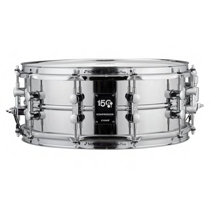 Sonor Kompressor S.D. 14" x 5.75" 150th Anniversary Steel Shell Snare Drums - Limited Edition