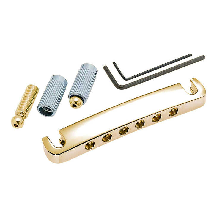 Allparts TP-3409 Gotoh 510FA Lightweight Aluminum Stop Tailpiece Gold