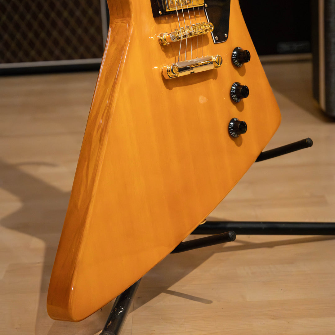 Epiphone- 58 Reissue Korina Explorer Natural (No Case Or Bag - 2022) - USED