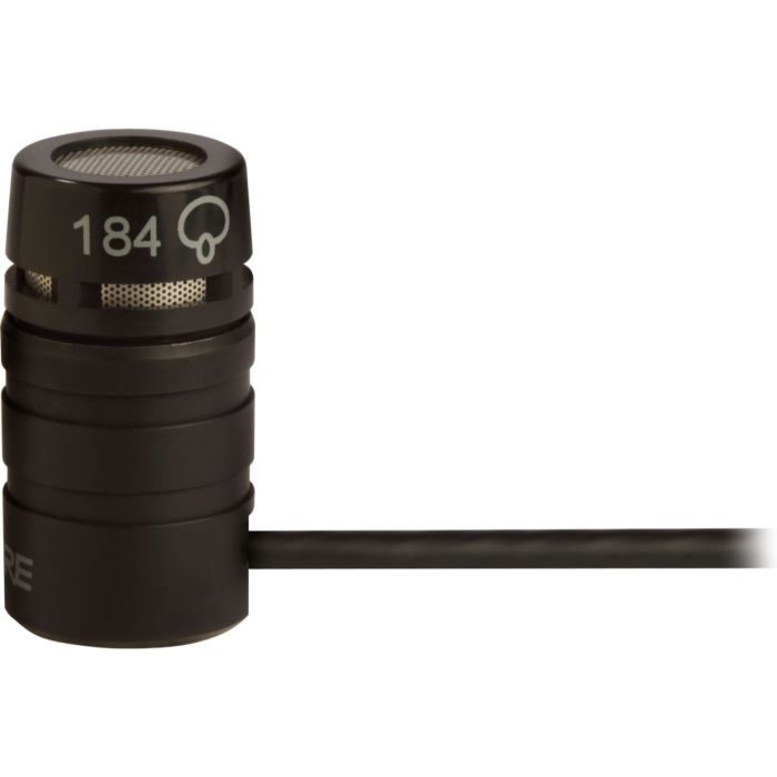 Shure WL184 Supercardioid Condenser Lavalier Mic
