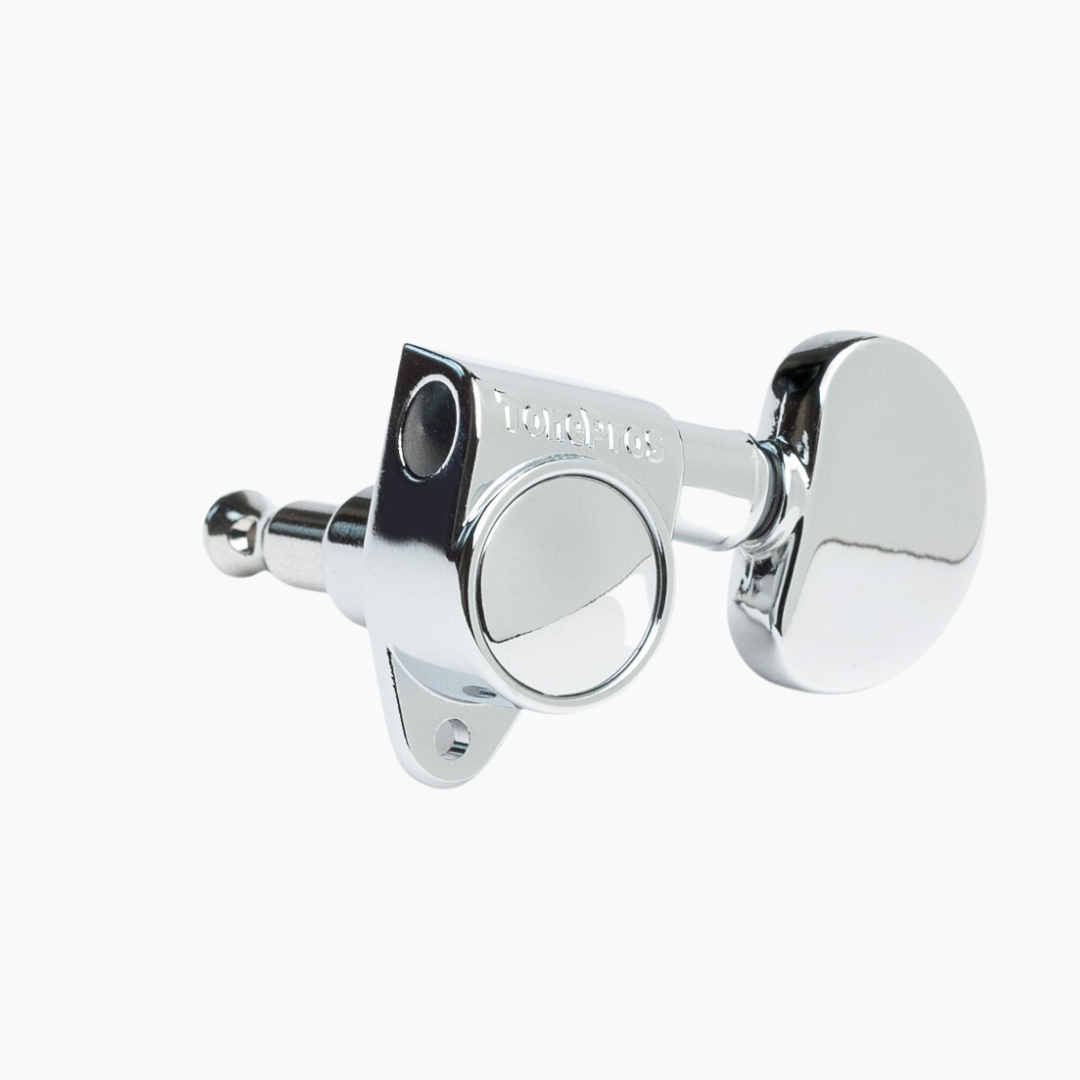 Allparts TK-7100-010 Tonepros GKB33K Tuning Keys, 3x3, Set of 6 - Chrome